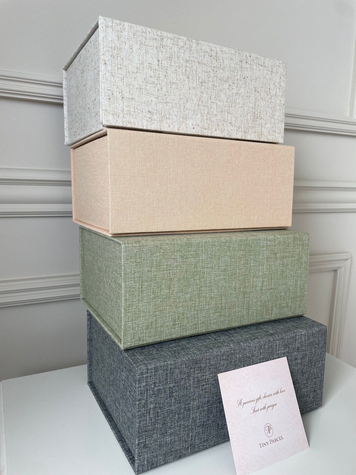 Luxury Linen Gift Box's